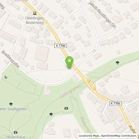 Standortübersicht der Tankstelle STADTWERK MOBILITY PLUS GmbH & Co. KG in 88662 Überlingen