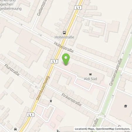 Standortübersicht der Tankstelle ALDI SÜD Immobilienverwaltungs-GmbH & Co. oHG in 47057 Duisburg