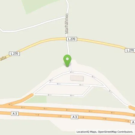 Standortübersicht der Tankstelle E.ON Drive Infrastructure GmbH in 56593 Krunkel