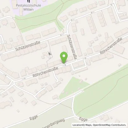 Standortübersicht der Tankstelle Stadtwerke Witten Energielösungen GmbH in 58452 Witten