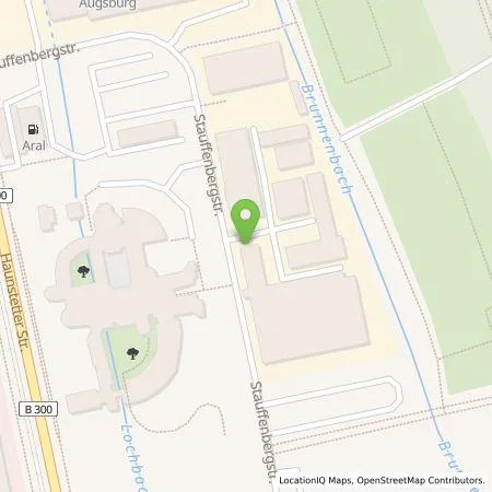 Standortübersicht der Tankstelle Richter+Frenzel GmbH + Co. KG in 86161 Augsburg