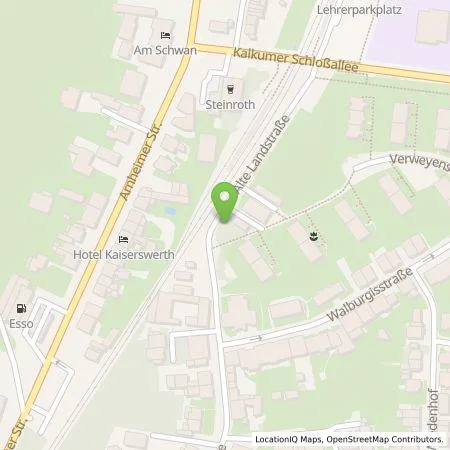 Standortübersicht der Tankstelle Stadtwerke Düsseldorf AG in 40489 Düsseldorf