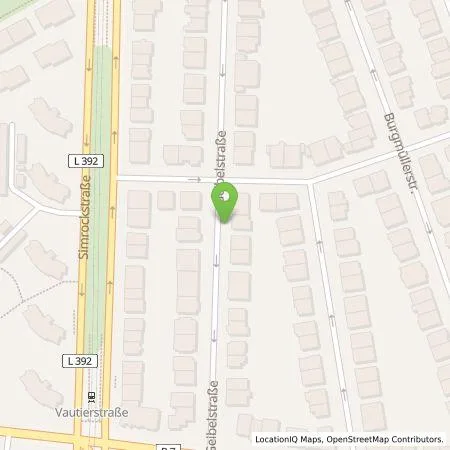 Standortübersicht der Tankstelle Stadtwerke Düsseldorf AG in 40235 Düsseldorf