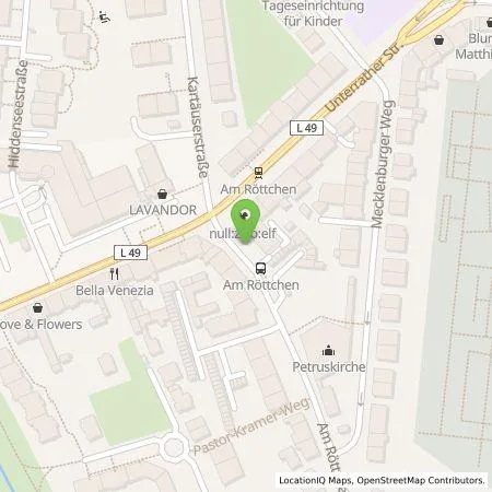 Standortübersicht der Tankstelle Stadtwerke Düsseldorf AG in 40468 Düsseldorf