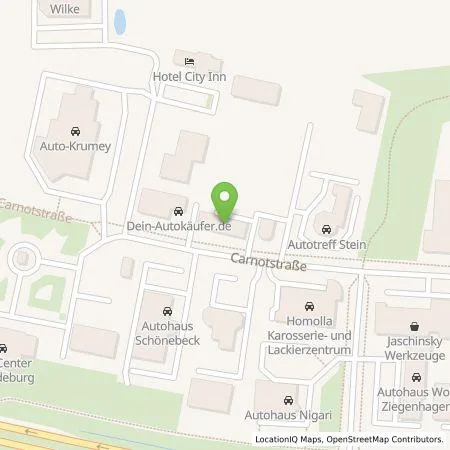 Standortübersicht der Tankstelle Heizung & Sanitär Reuter GmbH in 39120 Magdeburg