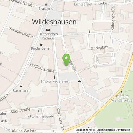 Standortübersicht der Tankstelle EWE Go GmbH in 27793 Wildeshausen