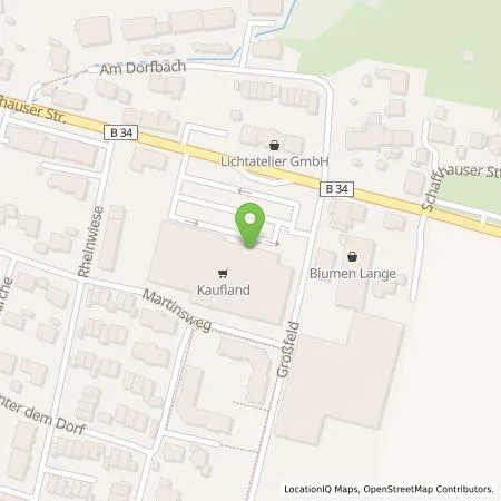 Standortübersicht der Tankstelle Kaufland Dienstleistung GmbH & Co. KG in 79713 Bad Säckingen