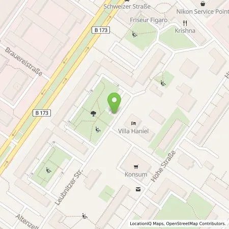 Standortübersicht der Tankstelle Vonovia Energie Service GmbH in 01069 Dresden