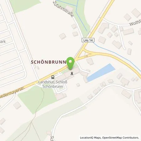 Standortübersicht der Tankstelle Strobl Elektrotechnik GmbH in 84036 Landshut