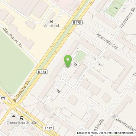 Standortübersicht der Tankstelle Vonovia Energie Service GmbH in 01069 Dresden