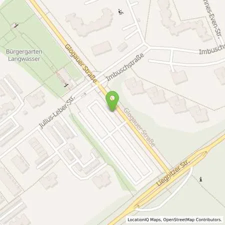 Standortübersicht der Tankstelle N-ERGIE Aktiengesellschaft in 90427 Nürnberg