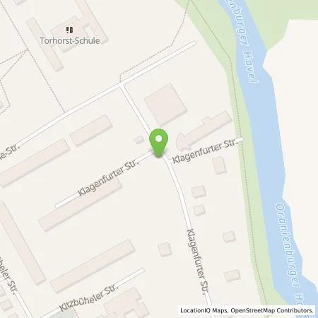 Standortübersicht der Tankstelle Energie & Mobilität Oranienburg GmbH in 16515 Oranienburg