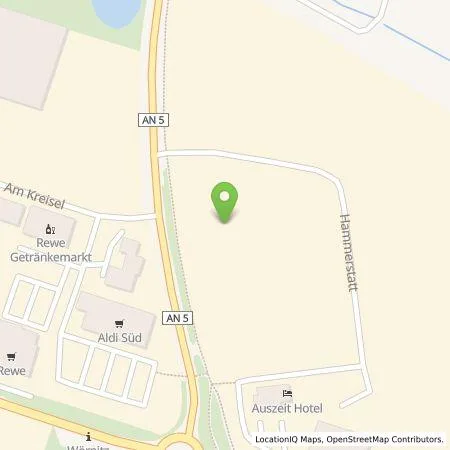 Standortübersicht der Tankstelle Tesla Germany GmbH in 91637 Wörnitz