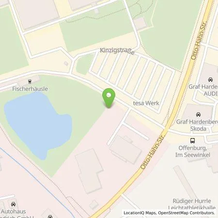 Standortübersicht der Tankstelle integrierte Dienste gGmbH in 77652 Offenburg