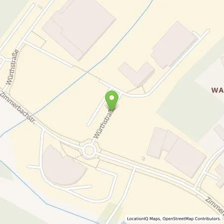 Standortübersicht der Tankstelle Adolf Würth GmbH & Co. KG in 74676 Niedernhall