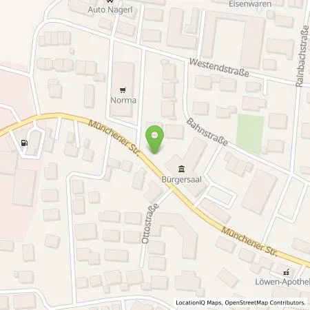 Standortübersicht der Tankstelle Kraftwerke Haag GmbH in 83527 Haag i.OB