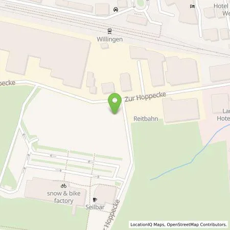 Standortübersicht der Tankstelle NOVATAS GmbH & Co. KG in 34508 Willingen (Upland)