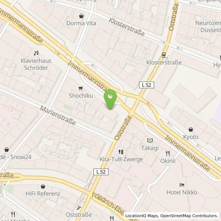 Standortübersicht der Tankstelle Wattif Europe GmbH in 40210 Düsseldorf