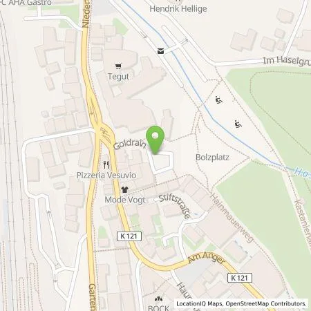 Standortübersicht der Tankstelle RhönEnergie Fulda GmbH in 36088 Hünfeld