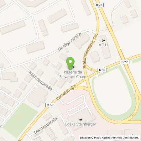 Standortübersicht der Tankstelle Margit Schlaghaufer in 93413 Cham