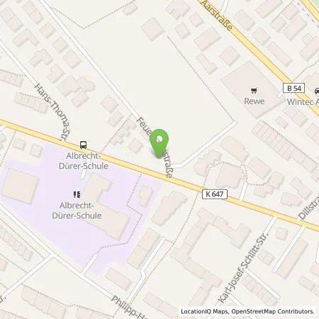 Standortübersicht der Tankstelle ESWE Versorgungs AG in 65195 Wiesbaden