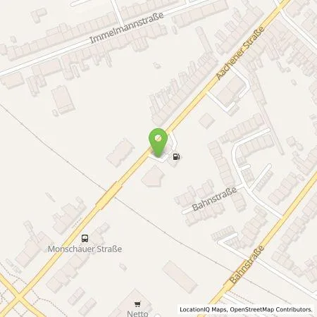 Standortübersicht der Tankstelle NEW Niederrhein Energie und Wasser GmbH in 41069 Moenchengladbach