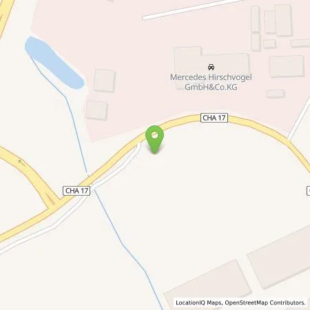 Standortübersicht der Tankstelle Rädlinger Primus Line Grundstücksverwaltung GmbH & Co. KG in 93413 Cham