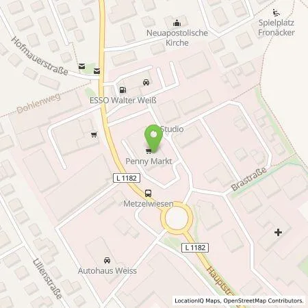 Standortübersicht der Tankstelle EnBW mobility+ AG und Co.KG in 71263 Weil der Stadt