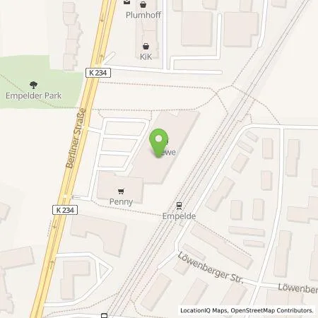 Standortübersicht der Tankstelle EnBW mobility+ AG und Co.KG in 30952 Ronnenberg