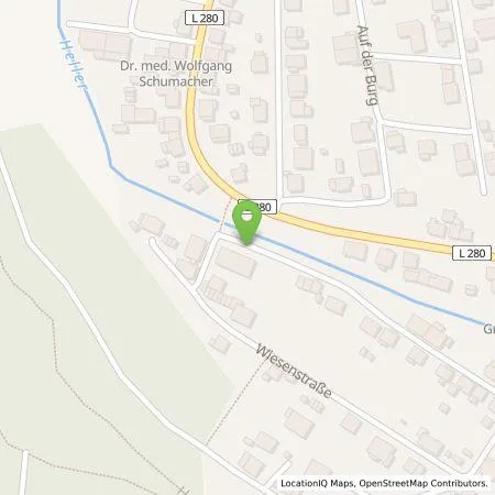 Standortübersicht der Tankstelle rhenag Rheinische Energie Aktiengesellschaft in 57518 Alsdorf