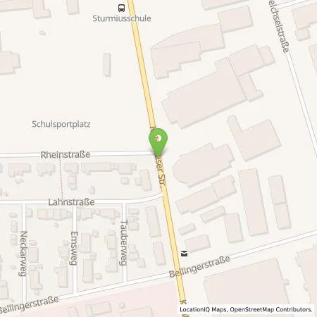 Standortübersicht der Tankstelle Porsche Zentrum Fulda, Kahrmann Sportwagen GmbH in 36043 Fulda