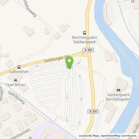 Standortübersicht der Tankstelle Servipark Deutschland GmbH in 83471 Berchtesgaden