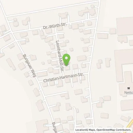 Standortübersicht der Tankstelle Markus Heumader in 89343 Jettingen-Scheppach