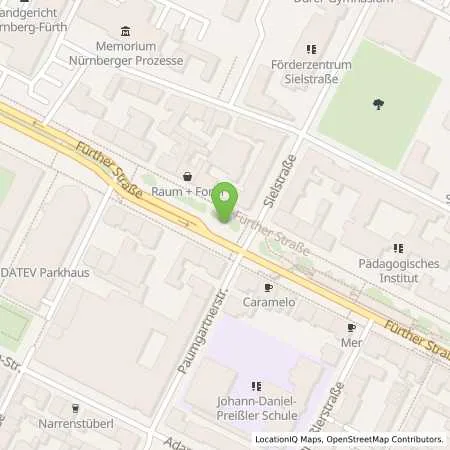 Standortübersicht der Tankstelle N-ERGIE Aktiengesellschaft in 90429 Nürnberg