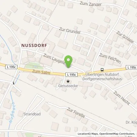 Standortübersicht der Tankstelle STADTWERK MOBILITY PLUS GmbH & Co. KG in 88662 Überlingen