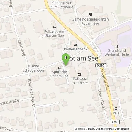 Standortübersicht der Tankstelle EnBW Ostwürttemberg DonauRies AG in 74585 Rot am See