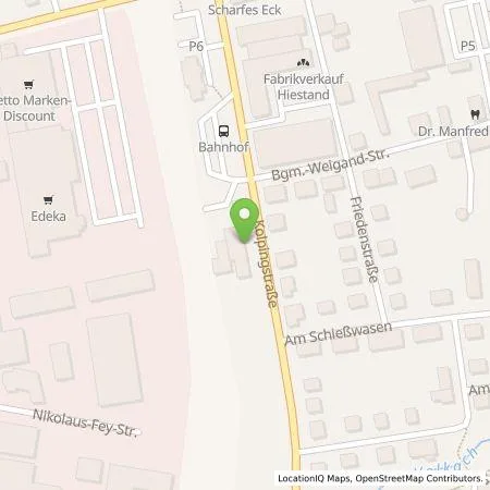 Standortübersicht der Tankstelle ÜZ Mainfranken eG in 97447 Gerolzhofen