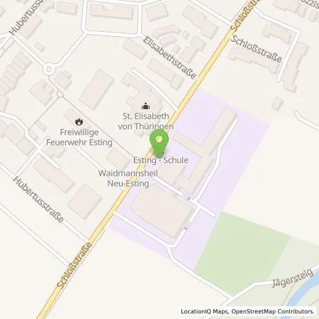 Standortübersicht der Tankstelle Stadtwerke Olching GmbH in 82140 Olching