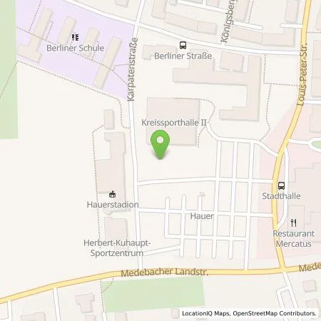 Standortübersicht der Tankstelle Regioladen+ GmbH & Co.KG in 34497 Korbach