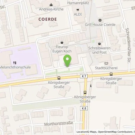 Standortübersicht der Tankstelle L. Stroetmann Unternehmensgruppe in 48157 Münster