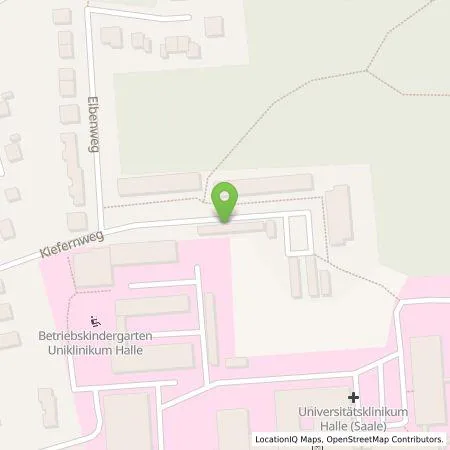 Standortübersicht der Tankstelle UKH Energie GmbH in 06120 Halle (Saale)