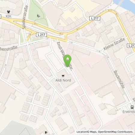Standortübersicht der Tankstelle ALDI Nord Deutschland Stiftung & Co. KG in 42289 Wuppertal