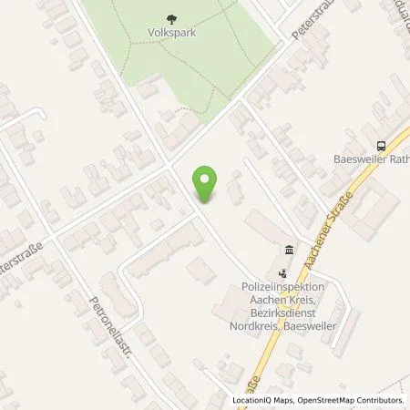 Standortübersicht der Tankstelle STAWAG - Stadt- und Städteregionswerke Aachen AG in 52499 Baesweiler