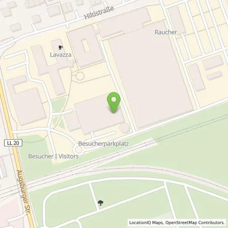 Standortübersicht der Tankstelle E.ON Drive GmbH in 86916 Kaufering