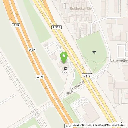 Standortübersicht der Tankstelle Shell Deutschland GmbH in 40595 Duesseldorf