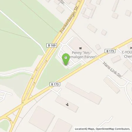 Standortübersicht der Tankstelle Shell Deutschland GmbH in 09131 Chemnitz