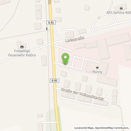 Standortübersicht der Tankstelle Shell Deutschland GmbH in 06537 Kelbra