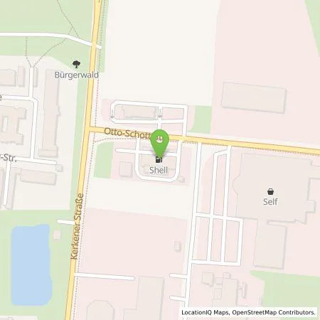 Standortübersicht der Tankstelle Shell Deutschland GmbH in 47906 Kempen