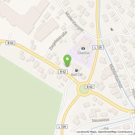 Standortübersicht der Tankstelle BP Europa SE in 57250 Netphen