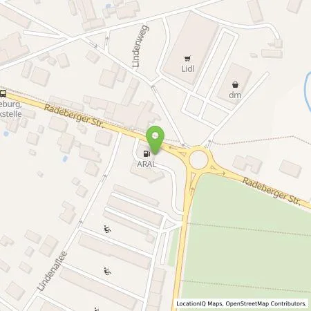 Standortübersicht der Tankstelle BP Europa SE in 01471 Radeburg